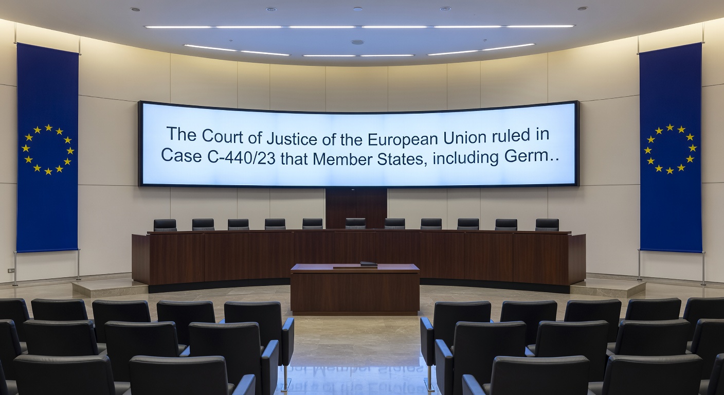 Symbolbild zu Online-Slots und EU-Recht mit deutscher Flagge und Gerichtshammer